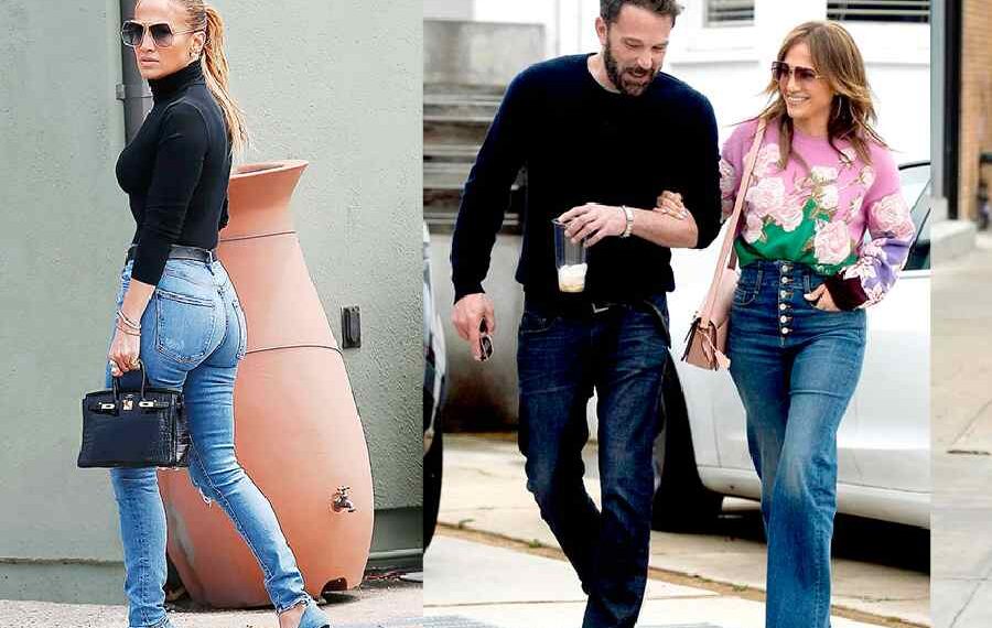 Los 3 trucos de moda de Jennifer Lopez para lucir más alta con jeans