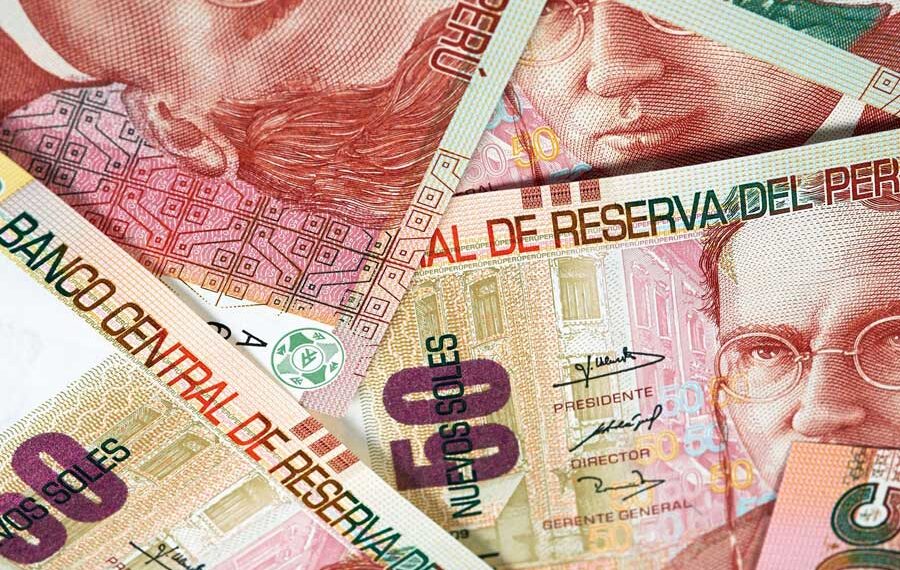 Pesos peruanos