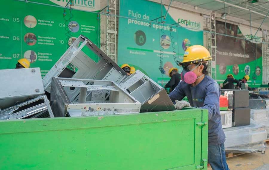 reciclaje residuos electrónicos