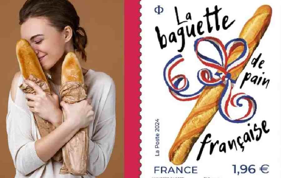 Francia emite sello con aroma a baguette