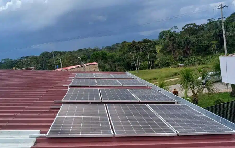 Paneles solares San Martín Perú