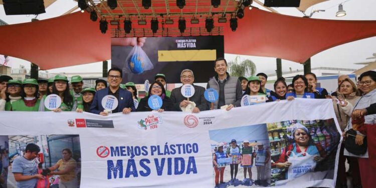 Minam campaña Menos plástico, más vida