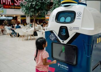 PS robot IRBin Latam Airlines reciclaje