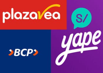 Plaza Vea BCP y Yape logos