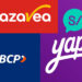 Plaza Vea BCP y Yape logos