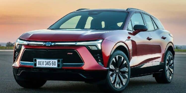 Chevrolet Blazer EV eléctrica en Brasil