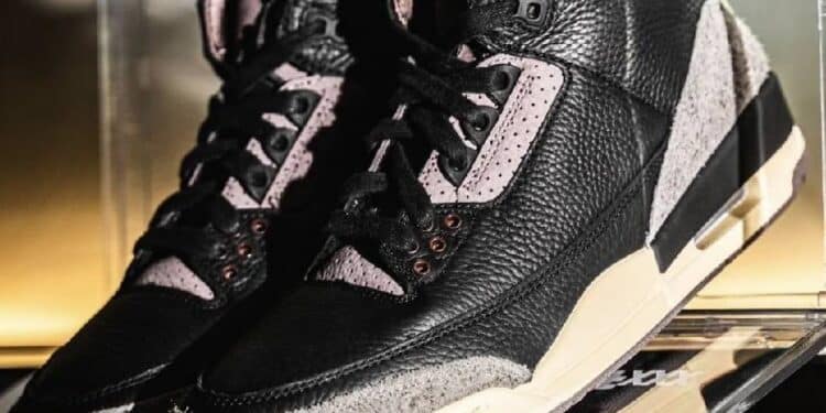 La Air Jordan 3 “Black” es una obra maestra de elegancia