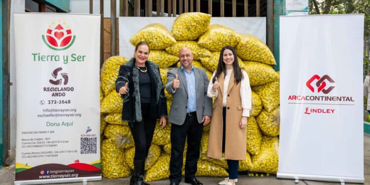 Campaña donación reciclaje Arca Continental