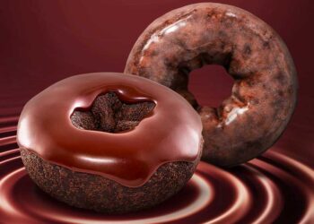Dunkin Donuts de chocolate