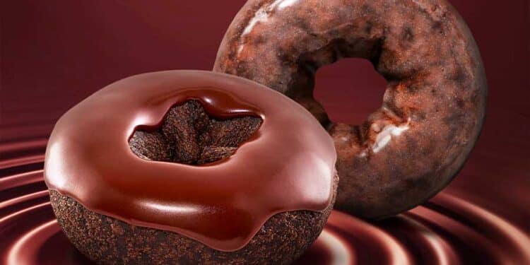 Dunkin Donuts de chocolate