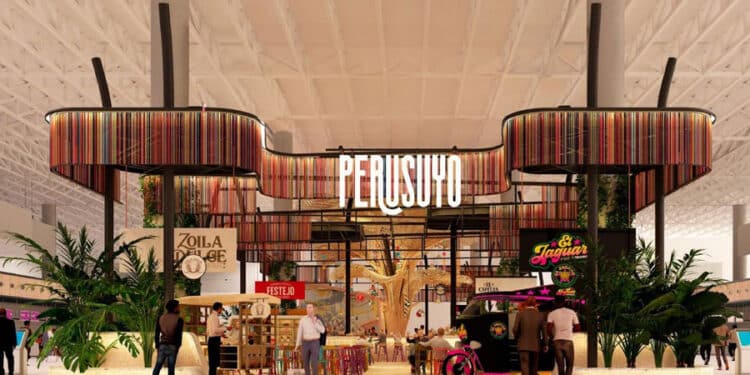 Fisa Plaza gastronómica en el Aeropuerto Jorge Chavez