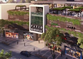 Patio Maristas apuesta por lo vinícola en un innovador Centro Comercial