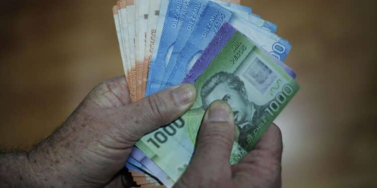 Peso chileno billetes efectivo