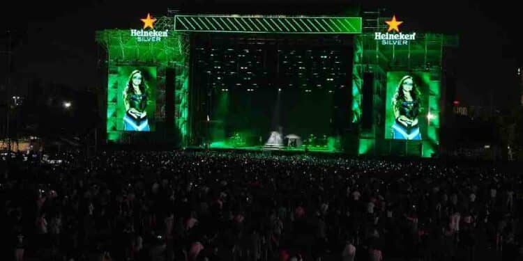 Heineken Invita a Desconectar en Conciertos