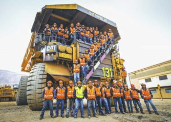 Trabajadores de Ferreyros Caterpillar
