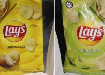 Una marca de lujo lanzó billeteras en forma de paquete de papas fritas: cuánto cuestan