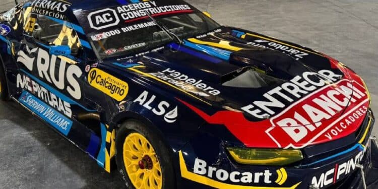 Así luce el flamante Chevrolet Camaro de Nicolás Bonelli