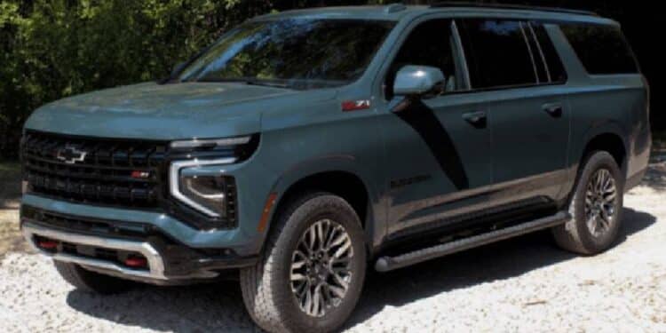 Conociendo los cambios exteriores del Chevrolet Suburban 2025
