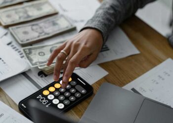 finanzas calculadora billetes cálculos