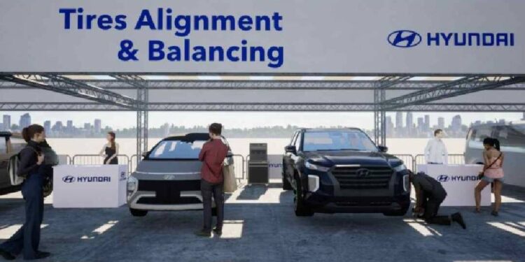 Hyundaiverse: la exhibición gratuita de la marca que llega con simulador de carreras, chequeo preventivo, grabado de patentes, lavado de autos y mucho más