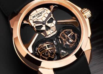 Jacob & Co. presenta el reloj Skull Double Tourbillon