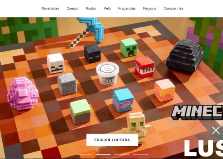 minecraft x lush