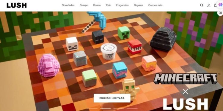 minecraft x lush