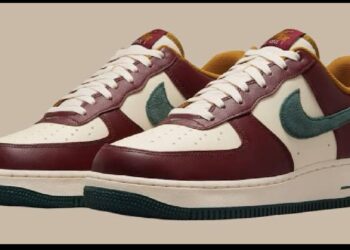 Las Nike Air Force 1 “Dark Team Red» son las zapatillas preppy definitivas
