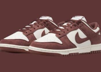 Las Nike Dunk Low “Red Sepia” se destacan como las zapatillas rojas más elegantes