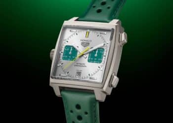 TAG Heuer lanza el nuevo Monaco Chronograph Racing Green, digno de un piloto como Max Verstappen