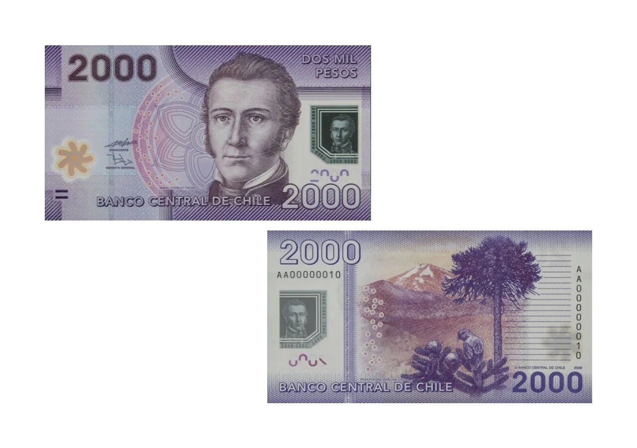 2000 pesos chilenos