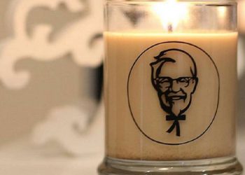 KFC lanza velas que huelen a pollo frito
