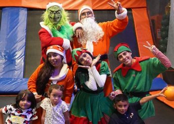Navidad en Bogotá, un plan inolvidable de diversión y bienestar familiar en Sky Zone