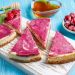 Variedad de postres frutos rojos