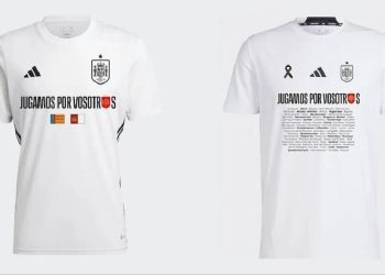 La Selección homenajeará a los afectados por la DANA con una camiseta ante Dinamarca