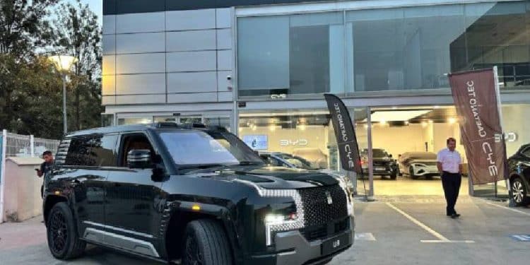 Yangwang, la marca de lujo de BYD, llega a Caetano Tec Málaga