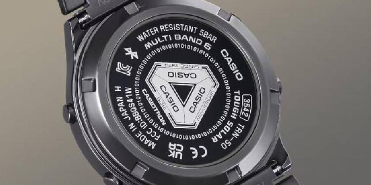 Relojes Casio celebra 50 años con un diseño conmemorativo