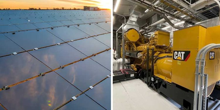 generación híbrida de energía Ferrenergy paneles solares