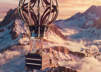 Louis Vuitton presenta el reloj de mesa Montgolfière Aéro