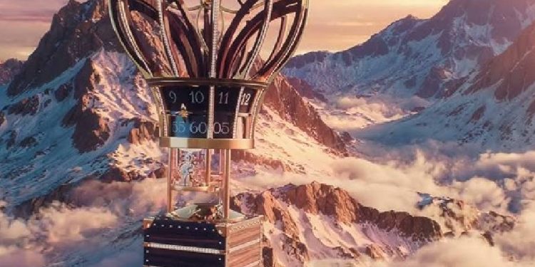 Louis Vuitton presenta el reloj de mesa Montgolfière Aéro