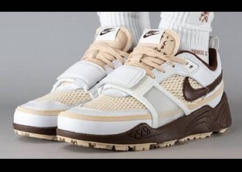 Las Travis Scott x Nike Zoom Field Jaxx chocolate claro tienen el color favorito del rapero