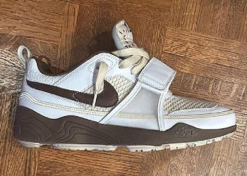 Travis Scott x Nike Zoom Field Jaxx Light Chocolate, unos tenis muy alucinantes