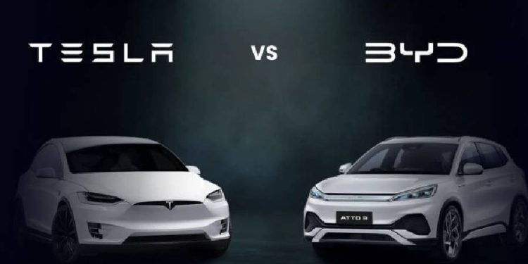 BYD vs Tesla: Lideran el creciente mercado de autos eléctricos en Chile