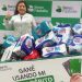 Campaña en supermnercados de Banco Falabella