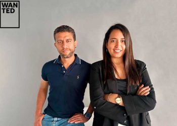 Gabriel García, CEO de Wanted y Joanna Huerta, directora general