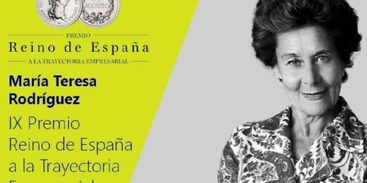 María Teresa Rodríguez, Premio Empresarial