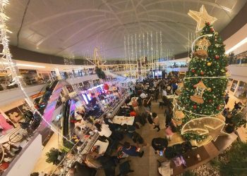 Salitre Plaza, magia y luz en la Navidad Bogotana