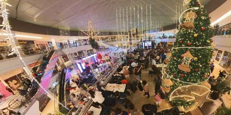 Salitre Plaza, magia y luz en la Navidad Bogotana
