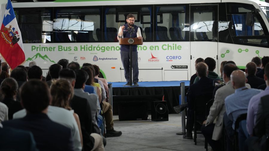 bus a hidrógeno presidente