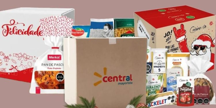 cajas navideñas supermercados